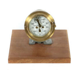 Schiffslog Nautisches Gerät zur Streckenmessung, 1930er Jahre, Messing…