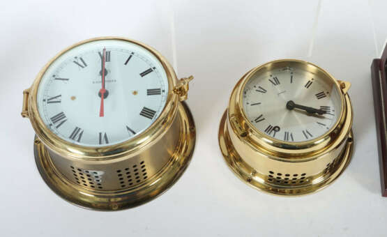 Sammlung maritime Messgeräte best. aus: Schiffsuhr ''Radiotimer'', Sch… - фото 2