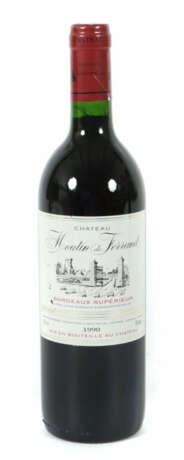 Rotwein Chateau Moulin de Ferrand, 1990, Bordeaux Superieur, 0,75 l, 1… - photo 1 Rotwein Chateau Moulin de Ferrand, 1990, Bordeaux Superieur, 0,75 l, 1… - photo 1