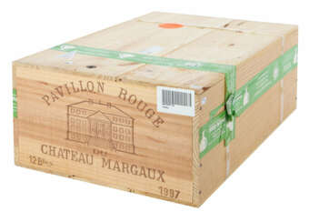 12 x Rotwein Pavillon Rouge Chareau Margaux, 1997, Margaux/Bordeaux, R…