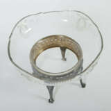 Jugendstil-Tafelaufsatz Um 1900- 1920, die eingesetzte Schale aus farb… - фото 2