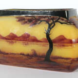 Vase mit Seelandschaft Nancea, Frankreich, Nancy, um 1900, farbloses G… - фото 4