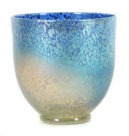 Papillon Vase Joh. Loetz Wwe, Klostermühle um 1920, farbloses Glas mit… - Foto 1 Papillon Vase Joh. Loetz Wwe, Klostermühle um 1920, farbloses Glas mit… - Foto 1