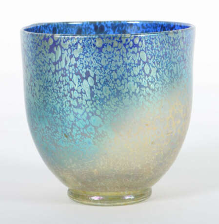 Papillon Vase Joh. Loetz Wwe, Klostermühle um 1920, farbloses Glas mit… - Foto 2 Papillon Vase Joh. Loetz Wwe, Klostermühle um 1920, farbloses Glas mit… - Foto 2