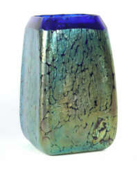 Vase Joh. Lötz Wwe, Klostermühle, um 1915/20, leicht gebogt ansteigend…