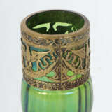 Vase mit Montur Joh. Loetz, Wwe, Klostermühle, um 1900, grün irisieren… - photo 3