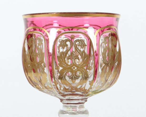 10 Kristallrömer Wohl Russland, um 1920, farbloses Glas, die 7-fach fa… - Foto 3 10 Kristallrömer Wohl Russland, um 1920, farbloses Glas, die 7-fach fa… - Foto 3