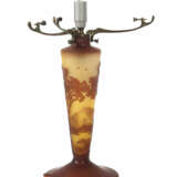 Lampenfuß La Rochere, Frankreich, Mitte 20. Jh., farbloses Glas mit ge… - Foto 1