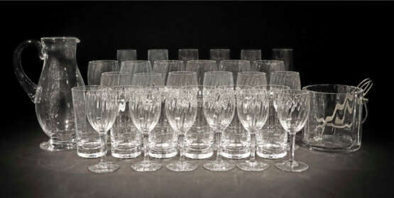 Sammlung Baccarat-Gläser Nancy/Frankreich, 3. Drittel 20. Jh., Kristal… - Foto 1