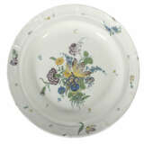 Großer Fayenceteller Braunschweig, Chelysche Fabrik, 18. Jh., Steingut… - photo 1