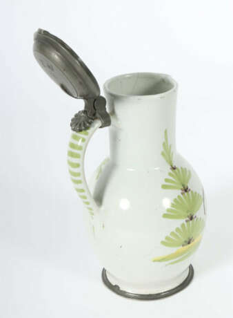 Fayence-Birnkrug Schrezheim/Deutschland, um 1830/40, heller Scherben, … - photo 3 Fayence-Birnkrug Schrezheim/Deutschland, um 1830/40, heller Scherben, … - photo 3