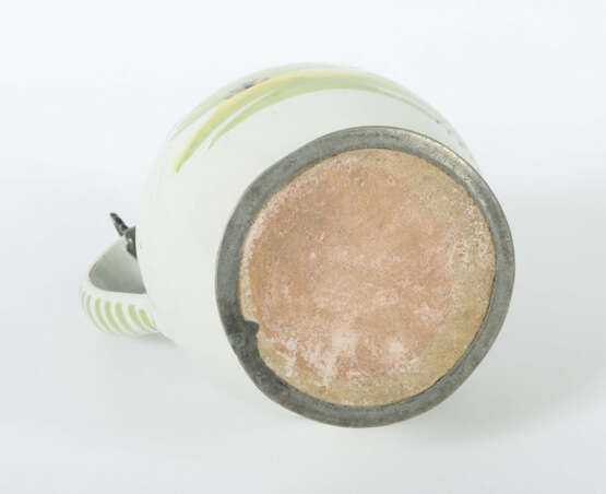 Fayence-Birnkrug Schrezheim/Deutschland, um 1830/40, heller Scherben, … - photo 4 Fayence-Birnkrug Schrezheim/Deutschland, um 1830/40, heller Scherben, … - photo 4