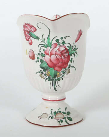 Steingut-Kanne Les Islette/Frankreich, um 1770, heller Scherben, aufst… - photo 2