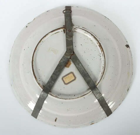 Fayenceteller mit Vogelmalerei Delft/Holland, 17./18 Jh., beiger Scher… - photo 2 Fayenceteller mit Vogelmalerei Delft/Holland, 17./18 Jh., beiger Scher… - photo 2