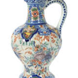 Fayence-Enghalskrug Delft/Holland, van Duijn, 2. Hälfte 18. Jh., helle… - photo 1