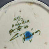 3 Vasen, 1 Kelch Gouda/Holland, u.a. Manufaktur Zuid Holland Esite & C… - photo 2