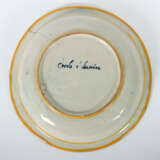 Majolikateller mit Istoriatomalerei ''Herkules und Deianira'' wohl Ven… - photo 3