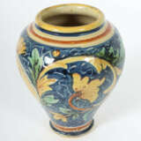 Majolika-Apothekergefäß wohl Süditalien/Sizilien um 1720; beiger Scher… - photo 3