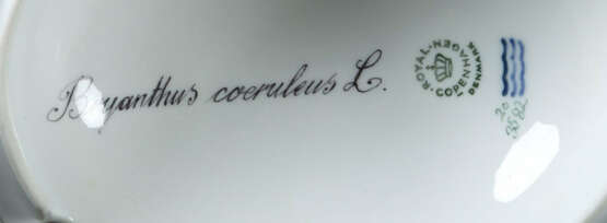 Paar leicht variierende Deckelterrinen mit Dekor ''Flora Danica'' Roya… - photo 3