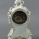 Kaminuhr im Rokokostil Ernst Bohne Söhne, Rudolstadt, die geschweifte … - photo 2