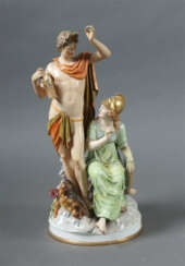 Mythologische Göttergruppe KPM Berlin, wohl nach 1870, Porzellan glasi…