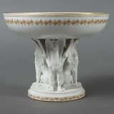 Tazza mit Greifen und Blumenmalerei KPM Berlin, 1920, Porzellan part. … - photo 1