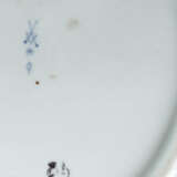 Servierplatte und Blattschale Meissen, 1775 - 1924, Porzellan weiß gla… - photo 2