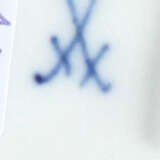 Puppen-/Miniatur-Déjeuner mit Blaumalerei Meissen, um 1850/60, Porzell… - photo 3