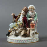 Schönheit, Johann Carl Meißen 1730 - 1805 ebenda. ''Allegorie der Wint… - photo 1