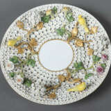 Unterschale mit Schneeballendekor für Schneeballen-Deckeldose, Meissen… - photo 1