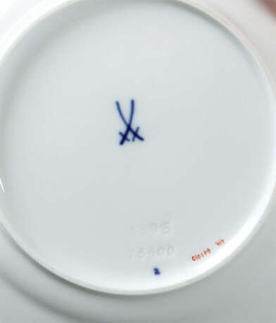 Prunkvolles Mokkaservice B-Form für 4 Personen Meissen, nach 1934, Por… - photo 3