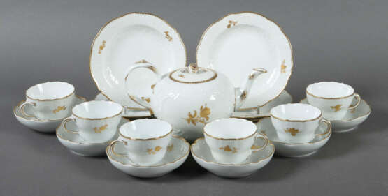 Teeservice für 6 Personen Meissen, nach 1934, Dekor: Neumarseille-Reli… - photo 1