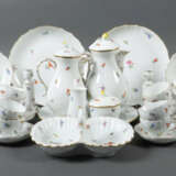 Kaffeeservice ''Streublume'' für 12 Personen mit Tischzier Meissen, na… - Foto 1
