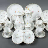 Kaffeeservice ''Streublume'' für 12 Personen mit Tischzier Meissen, na… - Foto 2