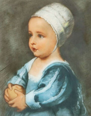 Bildplatte ''Baby Stuart'' Rosenthal, Selb, nach 1957, Porzellan, poly… - photo 1