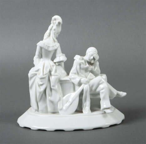 Figurengruppe Rosenthal, Classic Rose Collection, 1983-1991, Weißporze… - photo 1 Figurengruppe Rosenthal, Classic Rose Collection, 1983-1991, Weißporze… - photo 1
