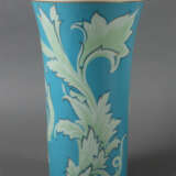 Versace-Vase ''Arabesque'' Rosenthal, Ende 20. Jh., Porzellan glasiert… - Foto 1