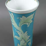Versace-Vase ''Arabesque'' Rosenthal, Ende 20. Jh., Porzellan glasiert… - Foto 2