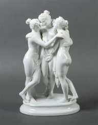 Figurengruppe ''Die drei Grazien'' Sitzendorfer Porzellanmanufaktur, T…