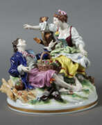 Übersicht. Figurengruppe Thür. Porzellanmanufaktur Volkstedt, Rudolstadt, 1915-19…