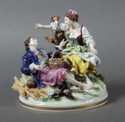 Figurengruppe Thür. Porzellanmanufaktur Volkstedt, Rudolstadt, 1915-19…