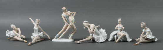 6 Figuren Wallendorfer Porzellanmanufaktur und Lladro (Spanien), 2. Hä… - photo 1 6 Figuren Wallendorfer Porzellanmanufaktur und Lladro (Spanien), 2. Hä… - photo 1