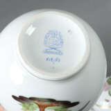 Herend-Mokka-Tête-à-tête mit Vogel- und Insektenmalerei Ungarn, 20. Jh… - photo 3