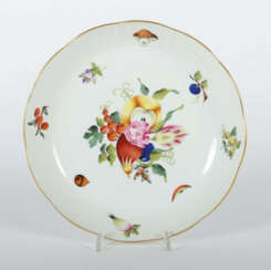 Schale ''Bouque de Fruits'' Herend, Ungarn, 1955-98, Porzellan glasier…