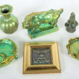 Konvolut Keramiken Zsolnay, Ungarn, 2. Hälfte 20. Jh., je mit Eosin-Gl… - photo 2