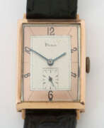 Каталог товаров. Damenarmbanduhr Um 1930, Marke Para, Gehäuse in Rosegold 585, punziert…