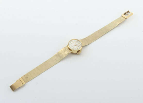 Damenarmbanduhr 1960er Jahre, Marke Precimax Incabloc, Gelbgold 585, c… - photo 2