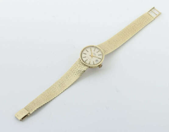 Damenarmbanduhr 1970. Jhr., Marke Türler, Gelbgold 750, ca. 23,2 g, pu… - photo 2