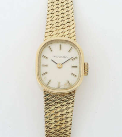 Damenarmbanduhr 1970er Jahre, Marke Movado, Gelbgold 585, punziert, ca… - photo 1