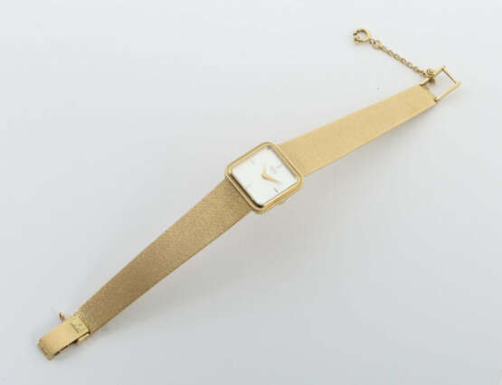 Damenarmbanduhr Modern, Marke Seiko, Gelbgold 750, punziert, ges. ca. … - photo 2